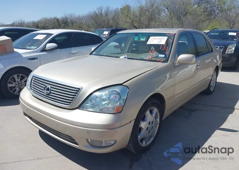 2002 Lexus Ls 430 из США, поврежденный, VIN JTHBN30FX20071210